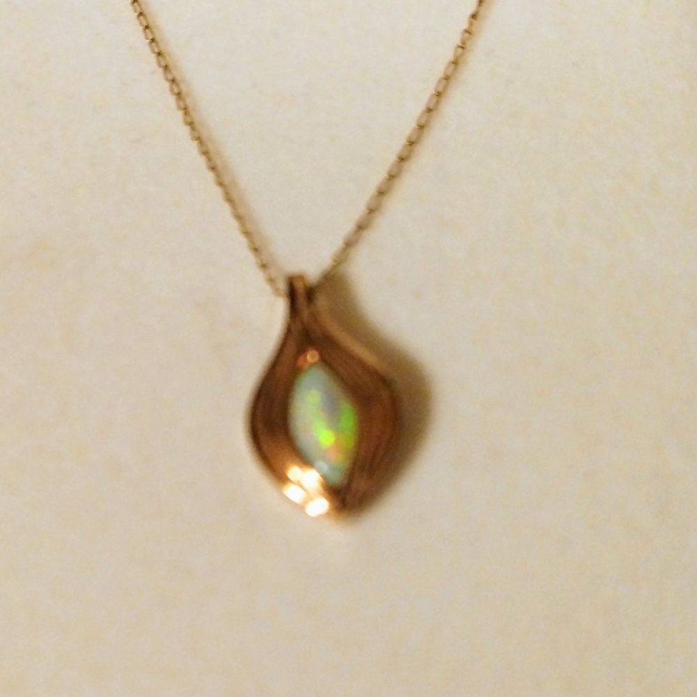 Genuine Opal Necklace